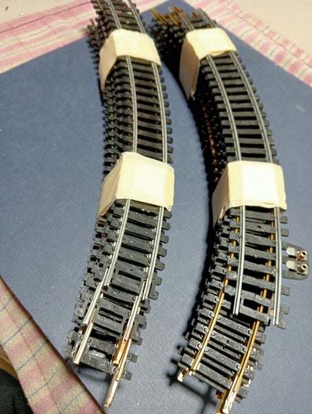 Used HO/OO Track curves Carousel 1