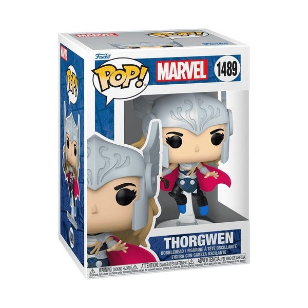 Funko Pop! Marvel: Gwen Verse - Thorgwen Vinyl Figure Carousel 2