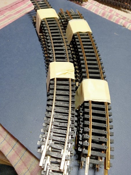 Used HO/OO Track curves Carousel 2