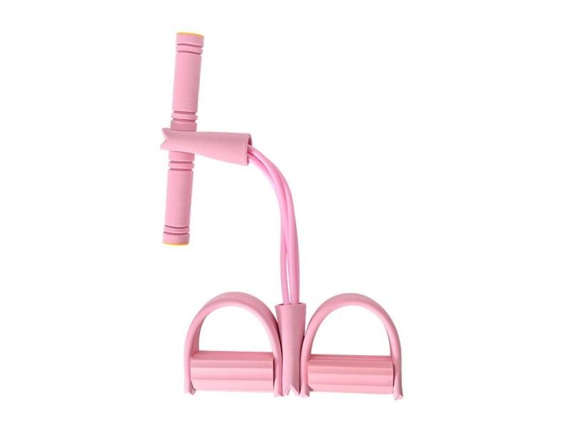 4 Tube Latex Pedal Exerciser Foot Pull Ropes For Fitness Carousel 1