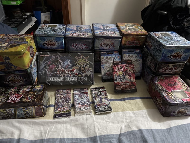 Bulk Yugioh Collection! Booster Packs, Decks, 5000+ cards & more! Carousel 1
