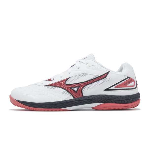 Mizuno Wave Drive 9 White Red Black Men Table Tennis Sports Shoes 81GA2205-51 Carousel 1