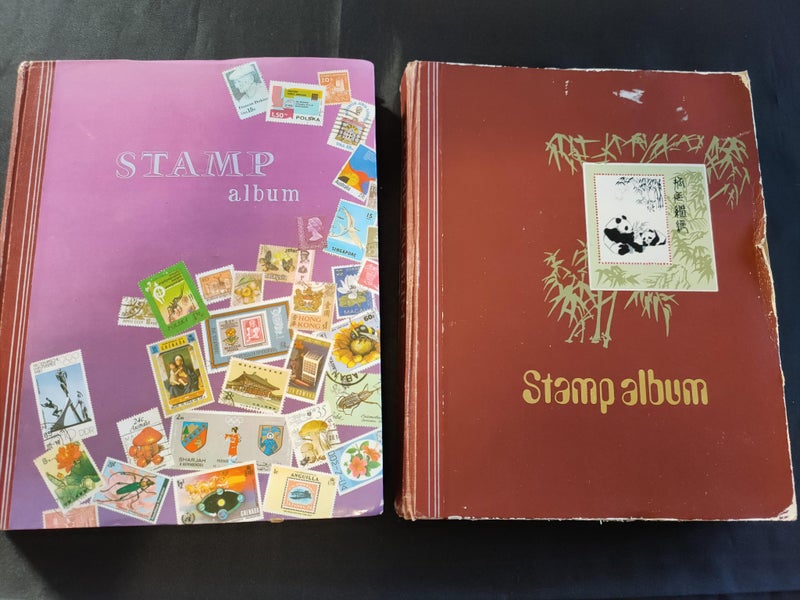 GB USEFUL MINT & USED COLLECTION IN TWO CHINA ALBUMS (M/U) $1 S/R!!!!!!!! Carousel 1