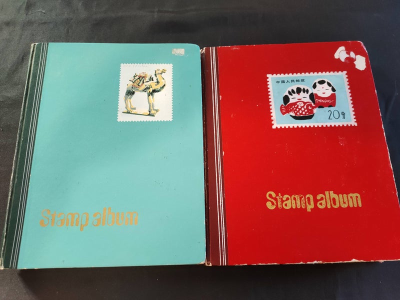 GB USEFUL MINT & USED COLLECTION IN TWO CHINA ALBUMS (M/U) $1 S/R!!!!!!!! Carousel 1