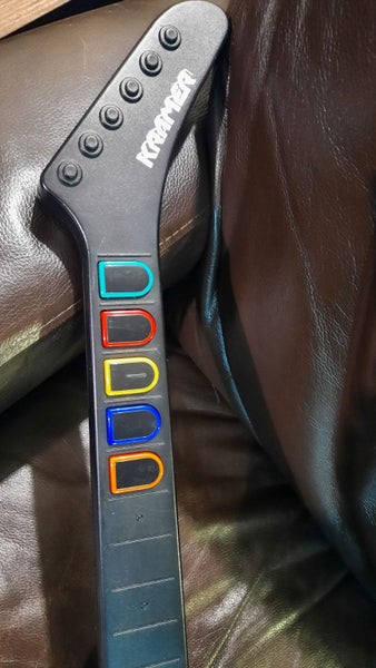 Sony PS2 Guitar Hero RedOctane Kramer Striker Carousel 2