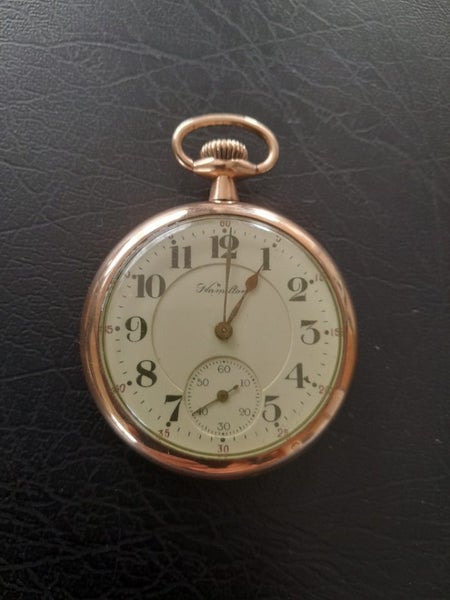 Hamilton pocket watch for repair Carousel 1