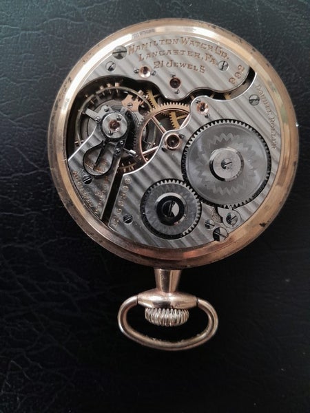Hamilton pocket watch for repair Carousel 5
