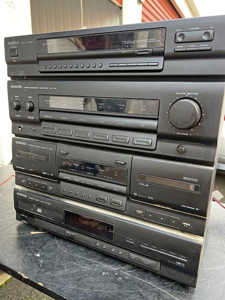 Vintage Kenwood Hi-Fi Stereo System with Speakers – Classic Audio Power! Carousel 1