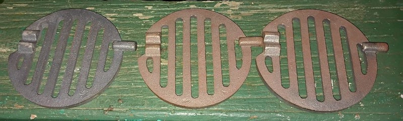 Masport potbelly stove Tipping grates NOS Carousel 2