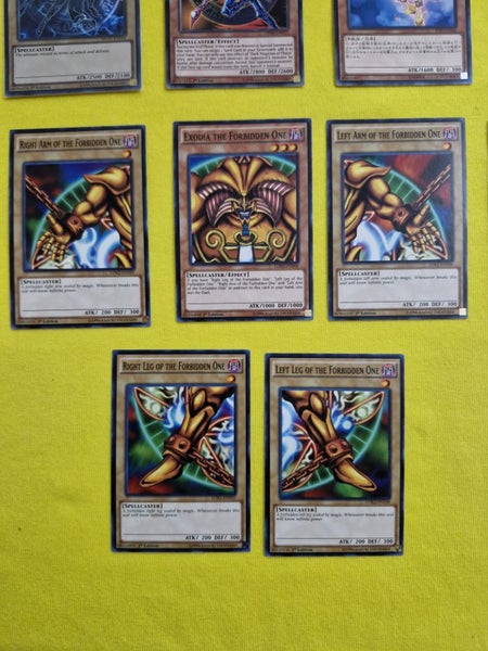 YUGIOH Cards Various - all 1st Edition 1996 Carousel 1