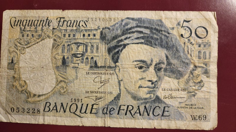FRANCE 50 francs 1991 Carousel 1