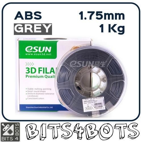 eSUN ABS GREY 1.75mm 1kg 3D FILAMENT - OPENING SPECIAL! Bits4Bots Carousel 1