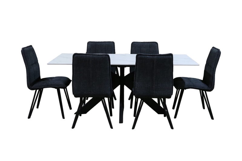 NOBLE Dining Set - 7PC Carousel 1
