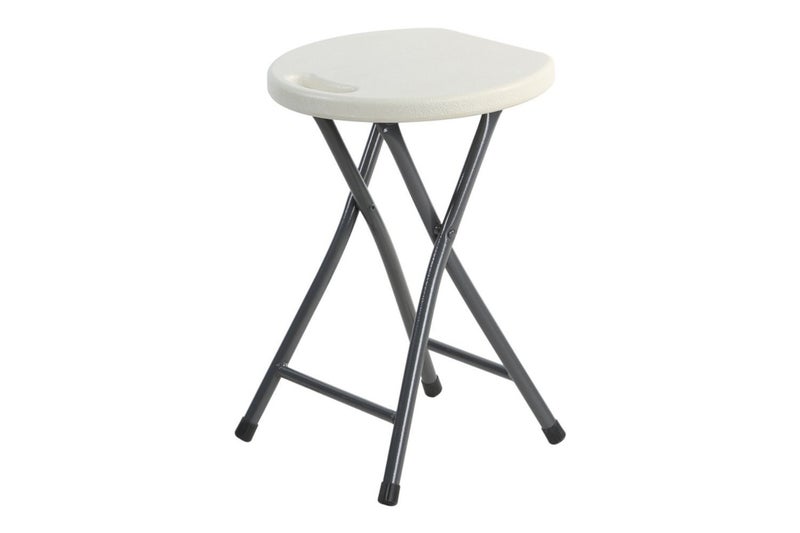 LUTI Folding Stool (White) Carousel 2