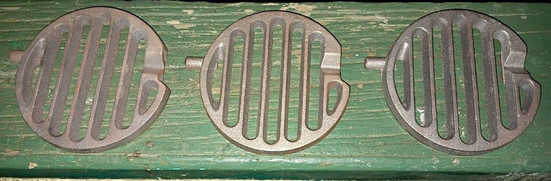 Masport potbelly stove Tipping grates NOS Carousel 1