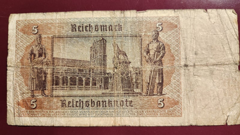 GERMANY 5 mark 1942 Carousel 2