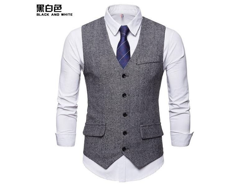Men's Suit Vests Waistcoat Carousel 1
