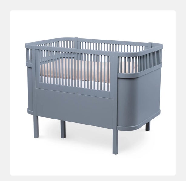Sebra Cot Bed – Blue – Includes Mattress & Extension Kit62854320901634111
