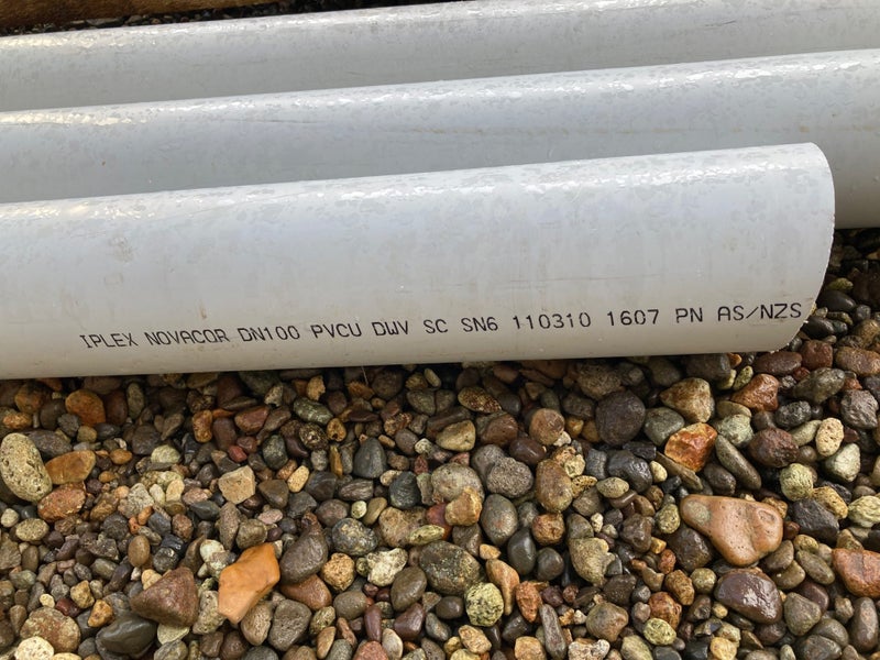 IPLEX NOVACOR DN100 PVC-U DWV PIPE OFFCUTS Carousel 2