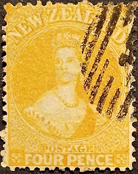 "$1 RESERVE! WELL CENTRED 4d OCHRE (RARE SHADE) SG120 *CV $700"!!! Carousel 1