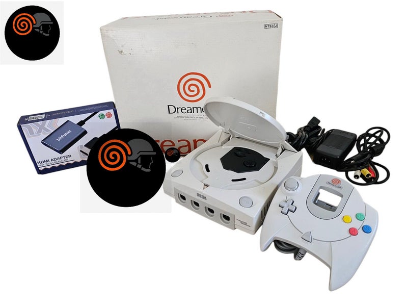 #03 SEGA Dreamcast GDEMU (no discs needed) Retro Gaming Console - Standard Pack Carousel 1