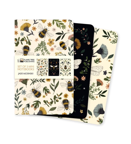 Jade Mosinski Set of 3 Mini Notebooks by Flame Tree Studio - Carousel 1