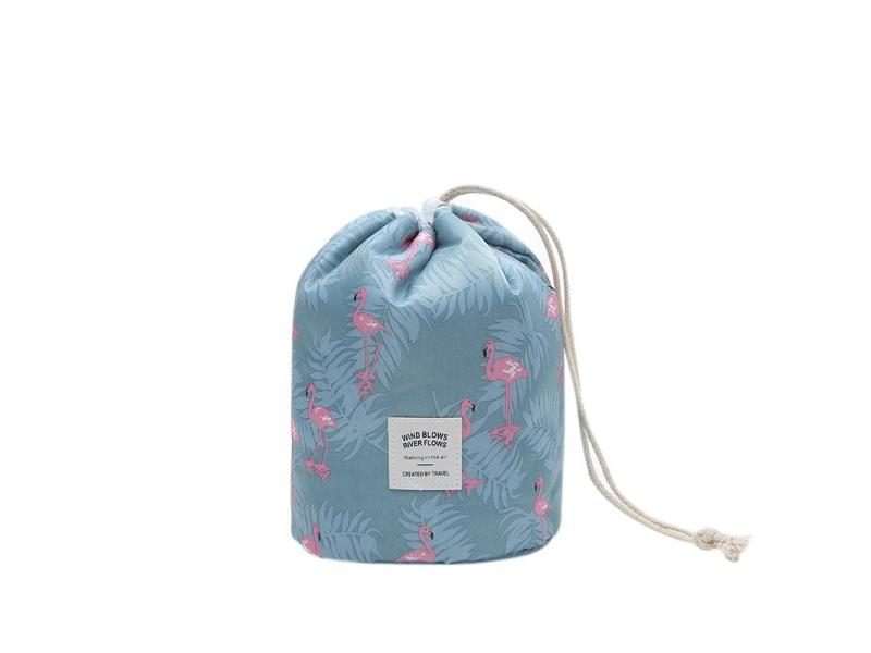 Women Lazy Drawstring Cosmetic Bag For Makeup Storage Carousel 1