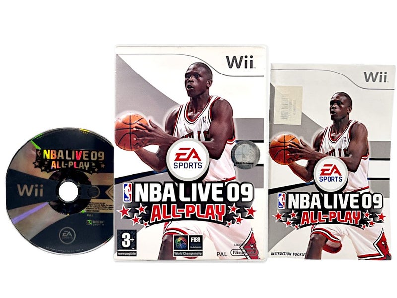 NBA LIVE 09 ALL-PLAY (Wii MOVE EDITION) *MINT COMPLETE* Carousel 1