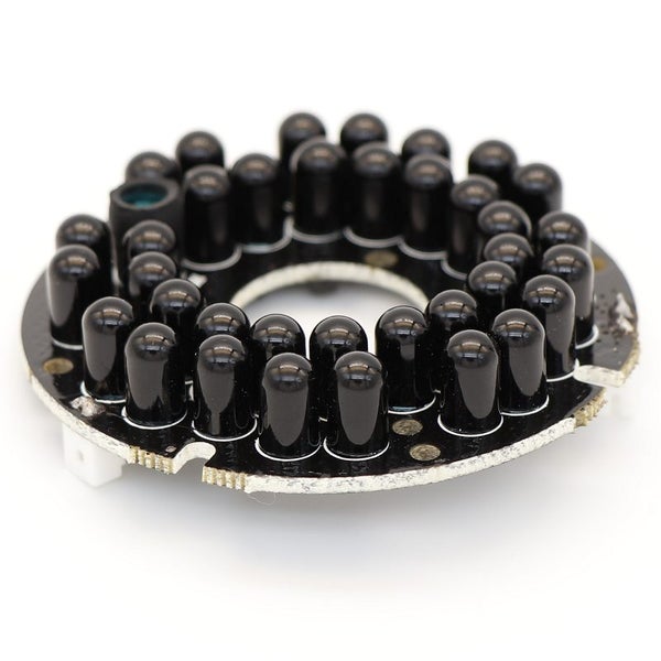 940nm 90° 36 Grain IR LED Board For CCTV Surveillance Cameras 53mm Dia Carousel 1