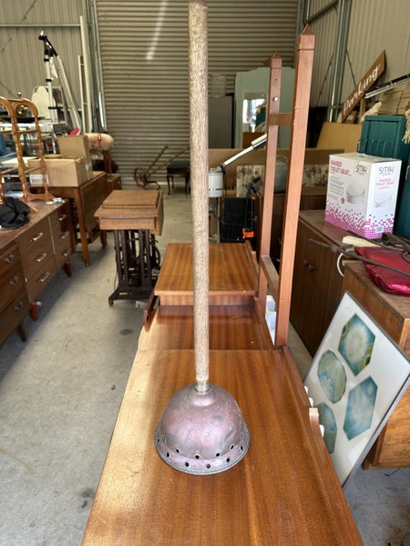 Vintage Simplex Copper Washing Dolly Carousel 1