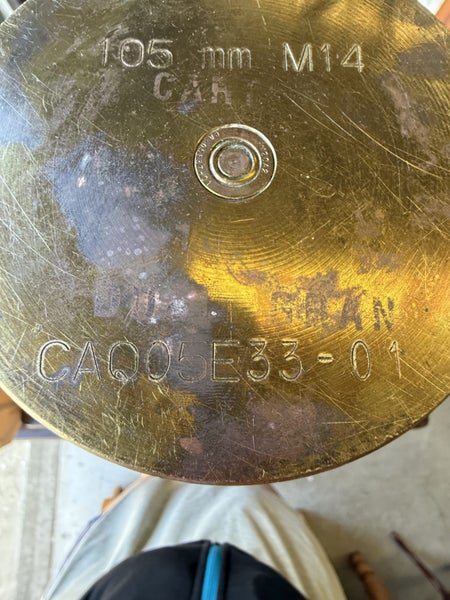 Brass Army Shell Case/Umbrella Stand Carousel 5