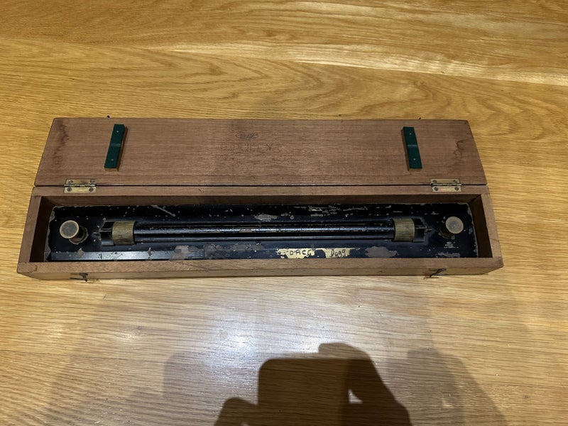 Stanley London WW2? Brass Parallel Rule Carousel 1