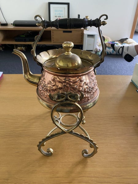 Copper & Brass Spirit Kettle Carousel 1