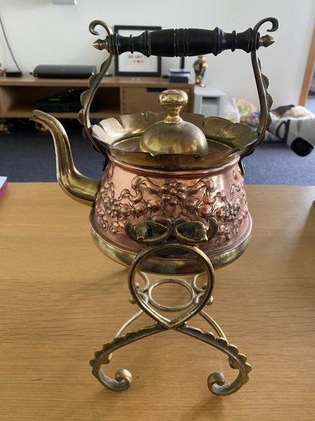 Copper & Brass Spirit Kettle Carousel 2