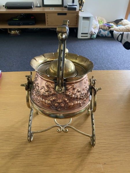 Copper & Brass Spirit Kettle Carousel 10