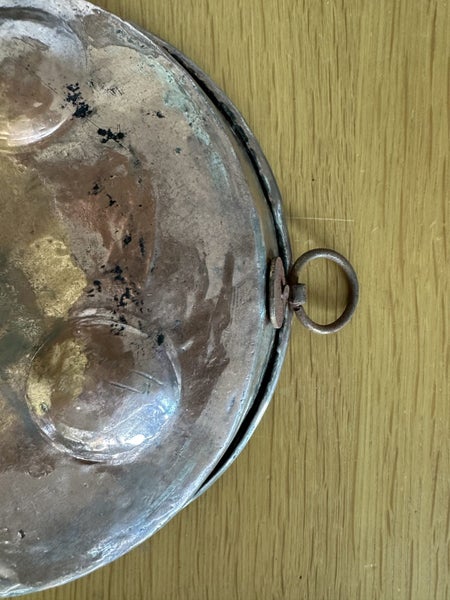 Antique Copper Egg - Danish Æbleskiver pan? Carousel 2