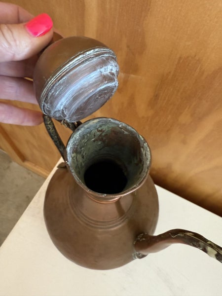 Antique Copper Ewer or Pitcher Carousel 6