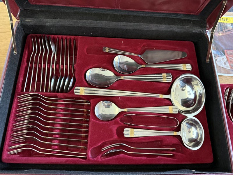 Stainless Steel 12 place Canteen Cutlery Set (72 piece) Carousel 8
