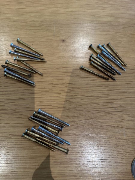 Brass Screws 2 1/2 x 10 x 29 screws Carousel 1