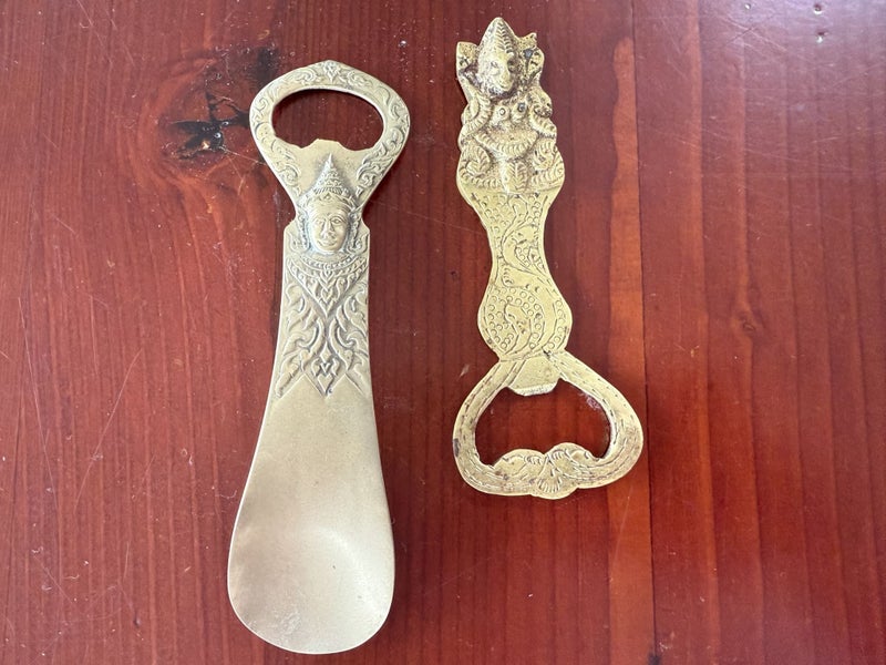 Brass Bottle Openers (2 pieces) Carousel 1