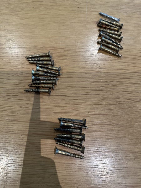 Brass Screws x 27 screws Carousel 1