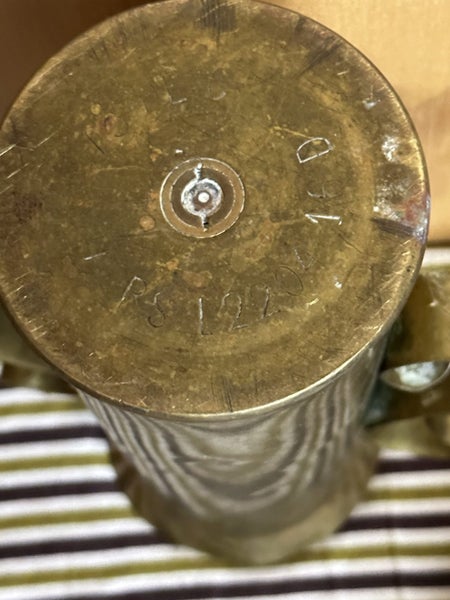 Brass Army Shell Trench Art Carousel 6