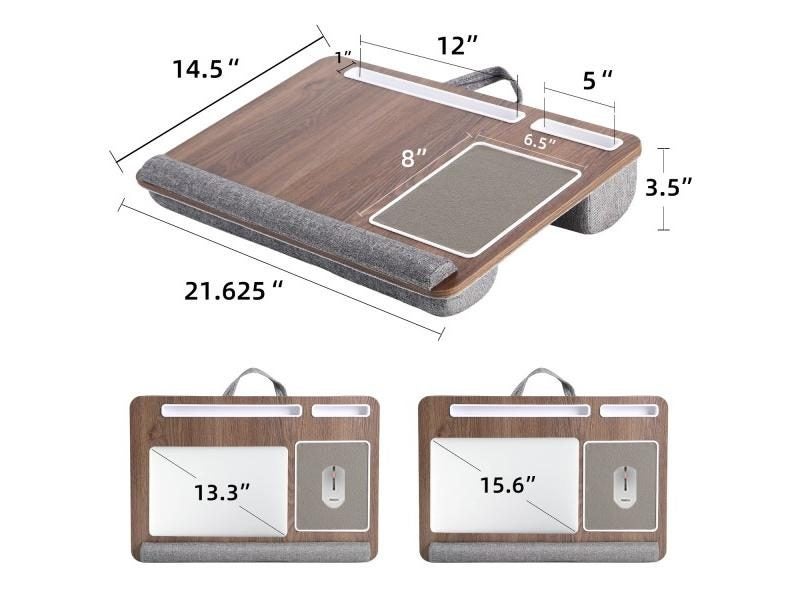 Multi Purpose Laptop Desk Leg Table Design Of Double Groove Anti Slip Bar Carousel 1