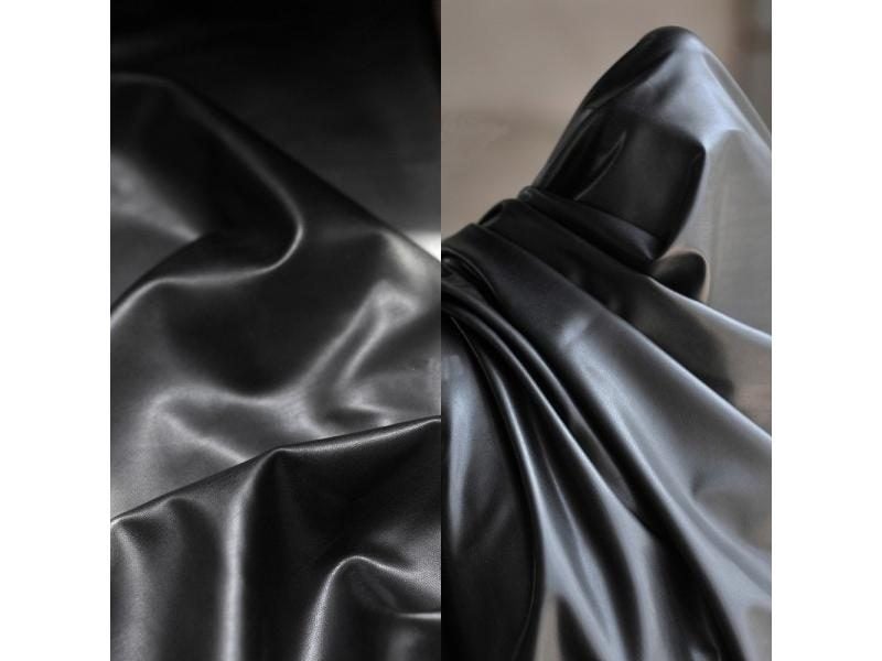 54'' Wide By Meter High Stretch Faux Leather Material Desiger Clothing Pu Carousel 1