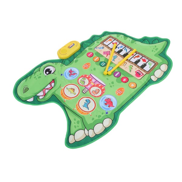 toddler musical piano mat Baby Musical Mat Cute Dinosaur Educational Piano and Carousel 1