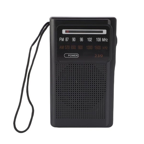 radio battery operated radio Portable AM FM Radio Clear Sound Quality Long Carousel 8