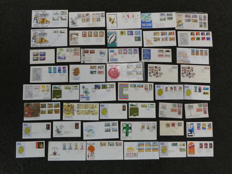 Pacific Islands FDC collection-$1res Carousel 1