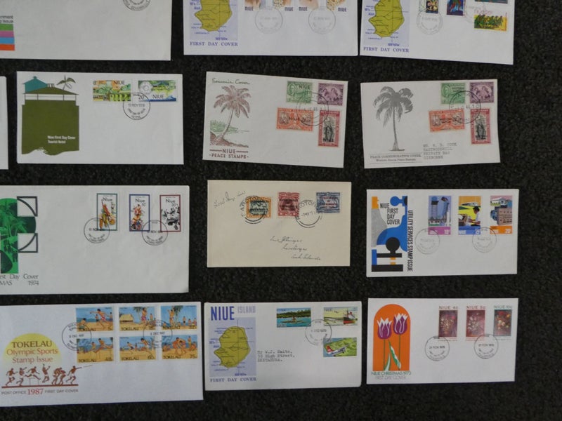 Pacific Islands FDC collection-$1res Carousel 10