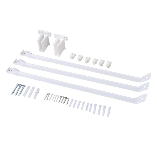 wire shelf brackets wire shelf bracket set wire shelf support brackets metal Carousel 1