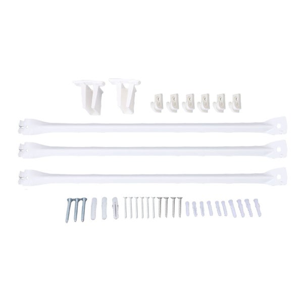 wire shelf brackets wire shelf bracket set wire shelf support brackets metal Carousel 8